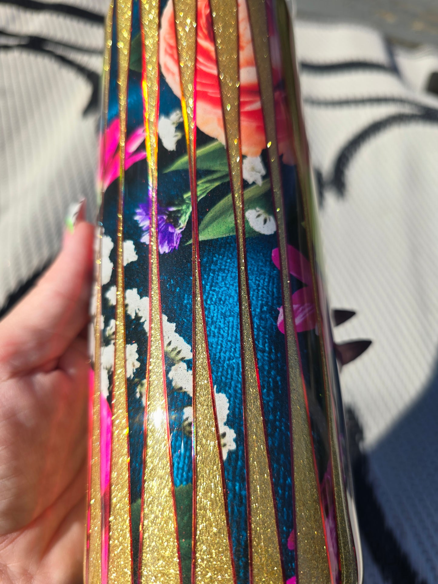 Tumbler- Floral Beauty