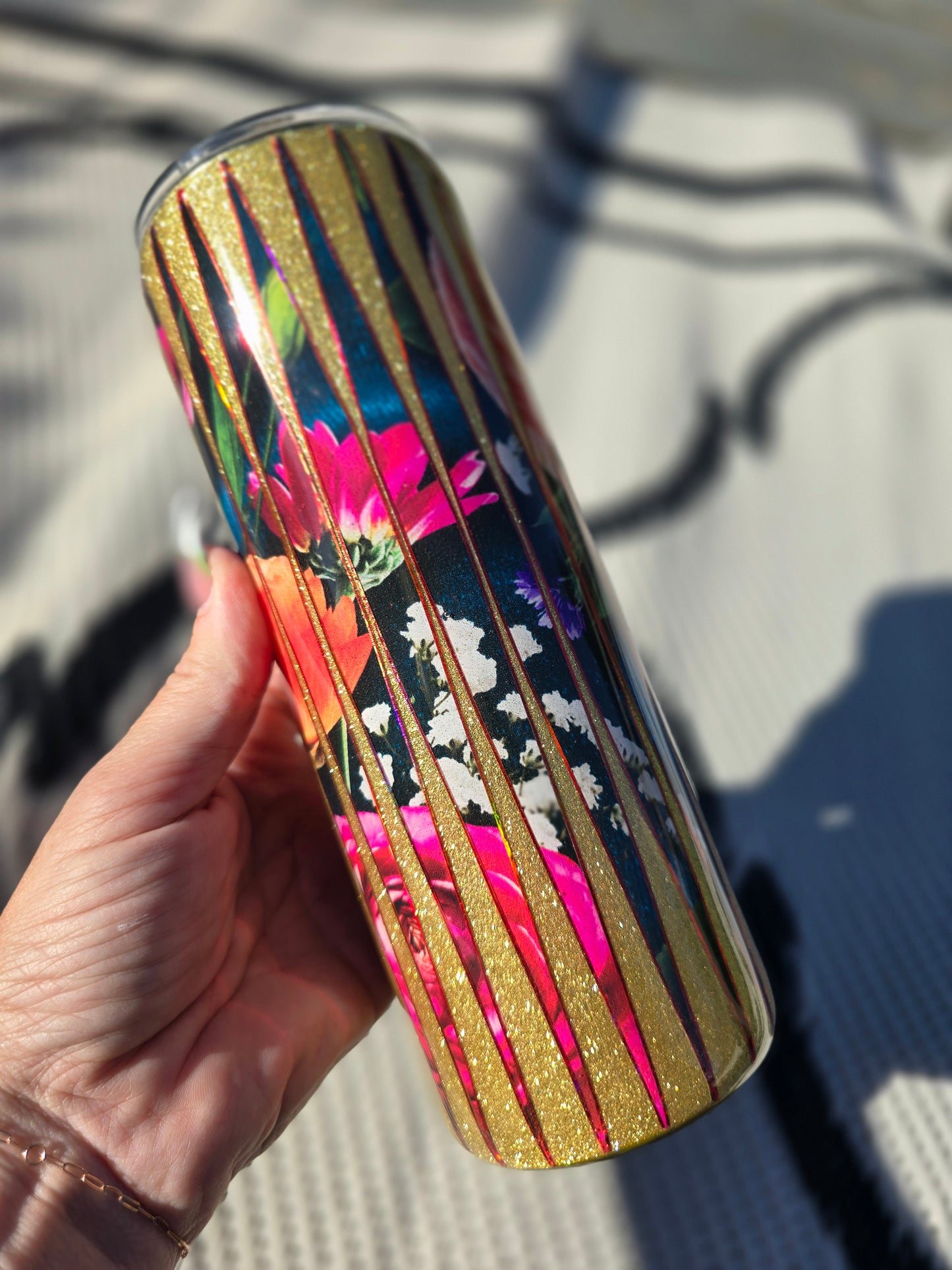 Tumbler- Floral Beauty