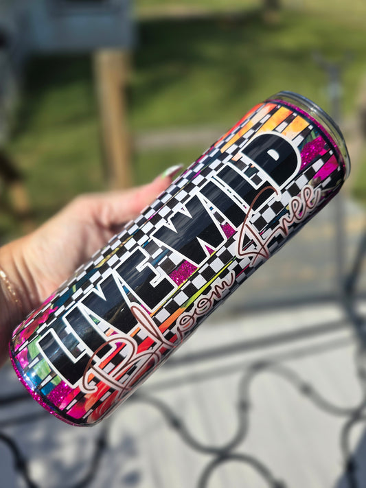 Tumbler- Live Wild Bloom Free