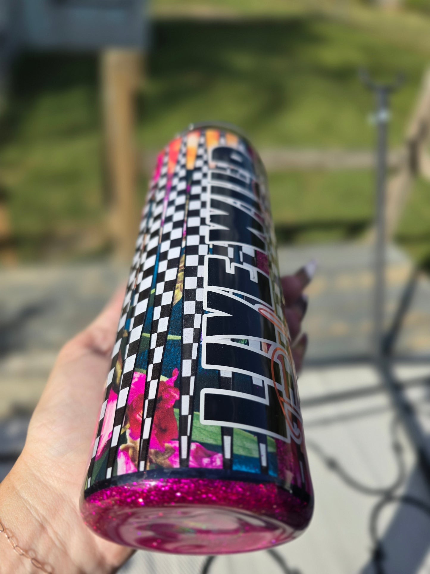 Tumbler- Live Wild Bloom Free