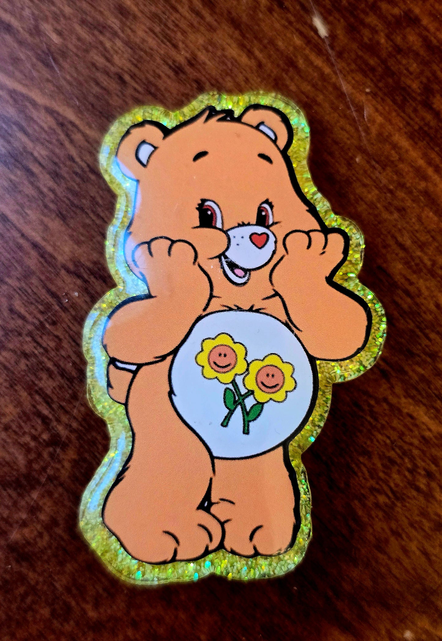 Badge Buddy Flower Bear