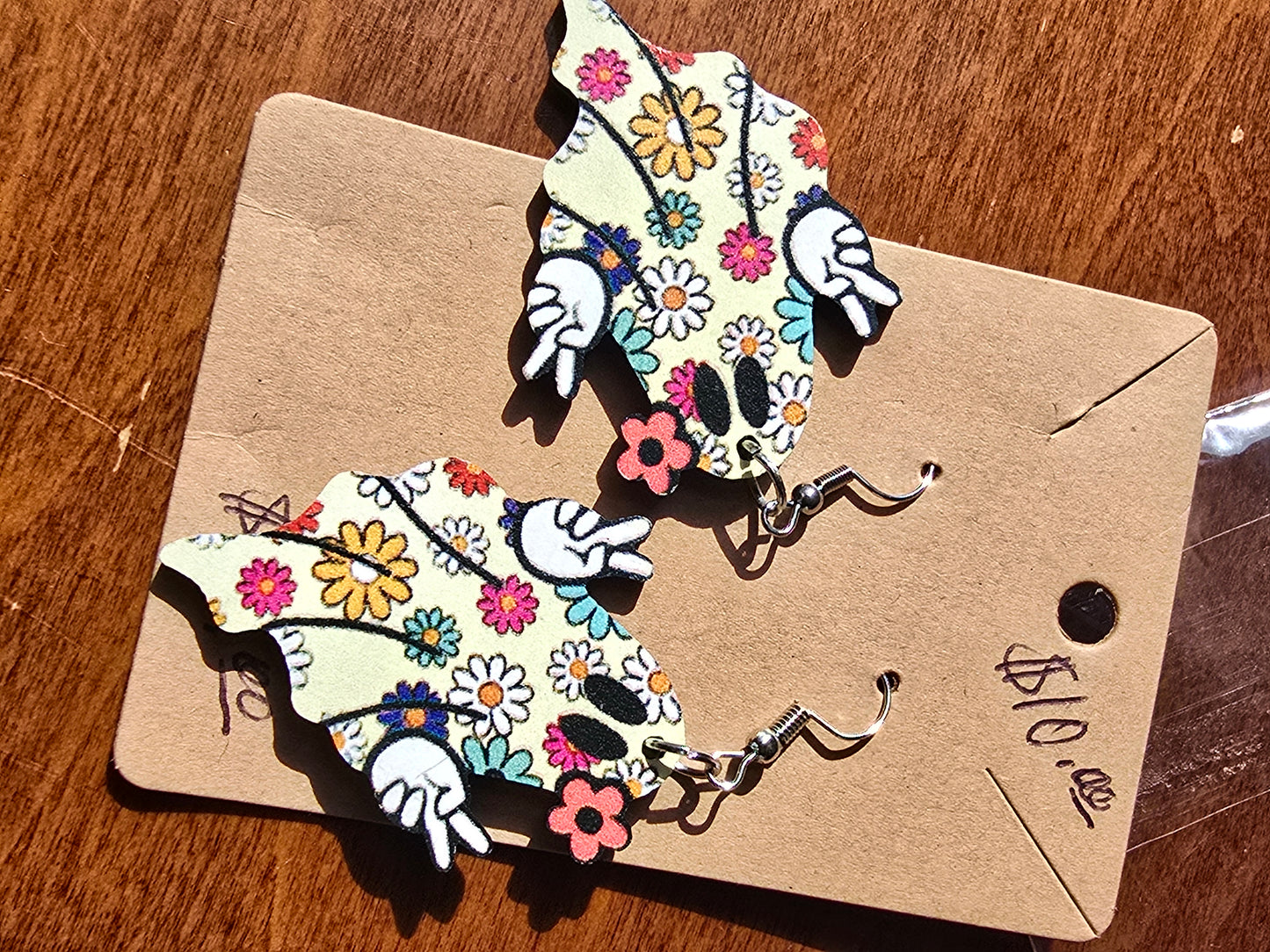 Groovy Ghost Earrings