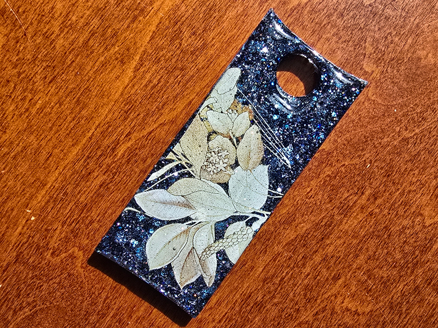 Stanley Tag- Floral & Blue