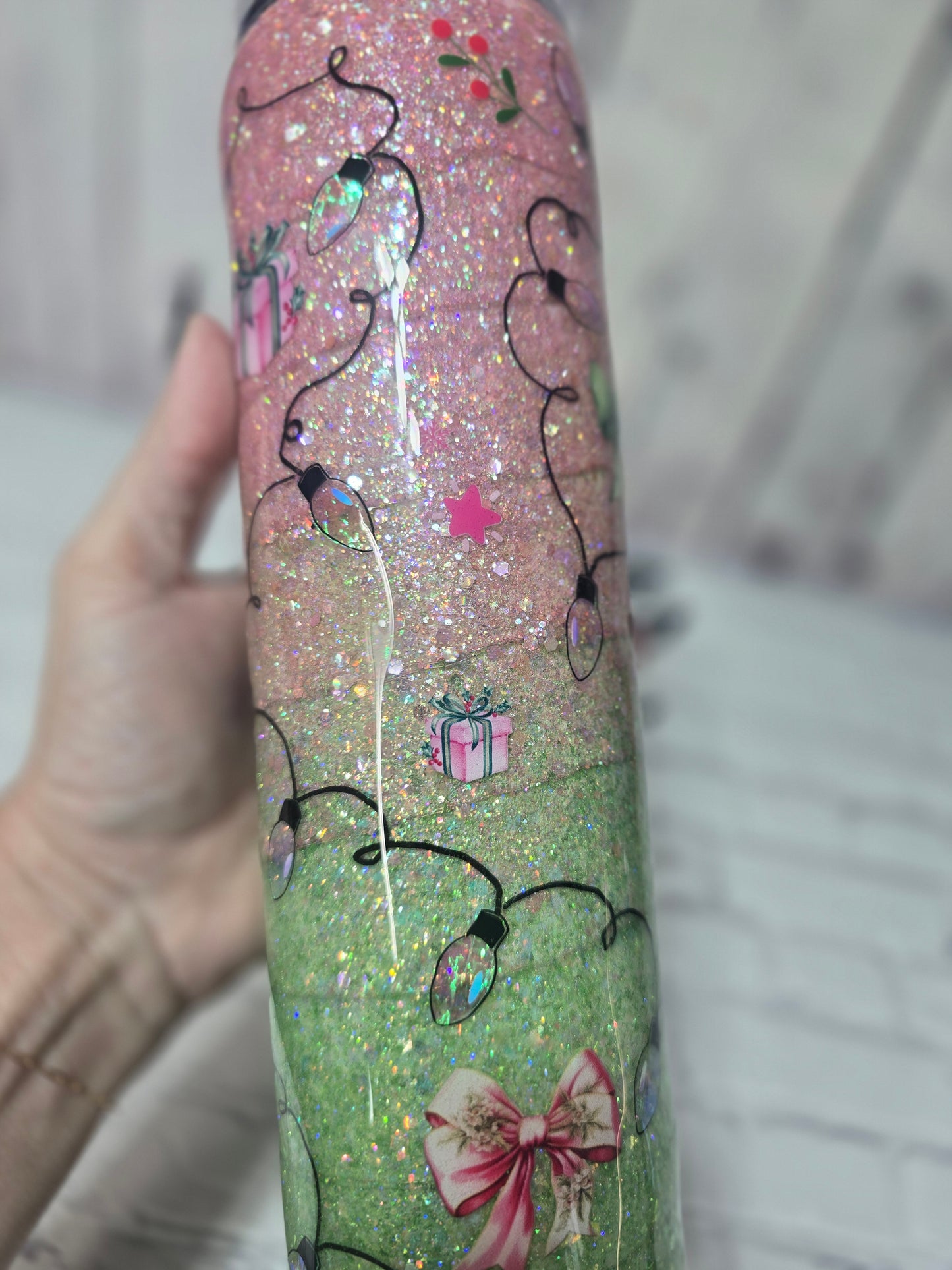 Tumbler- Pastel Merry & Bright