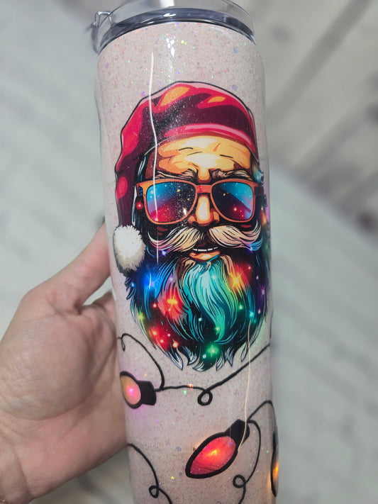 Tumbler -Rockin Santa Light Up