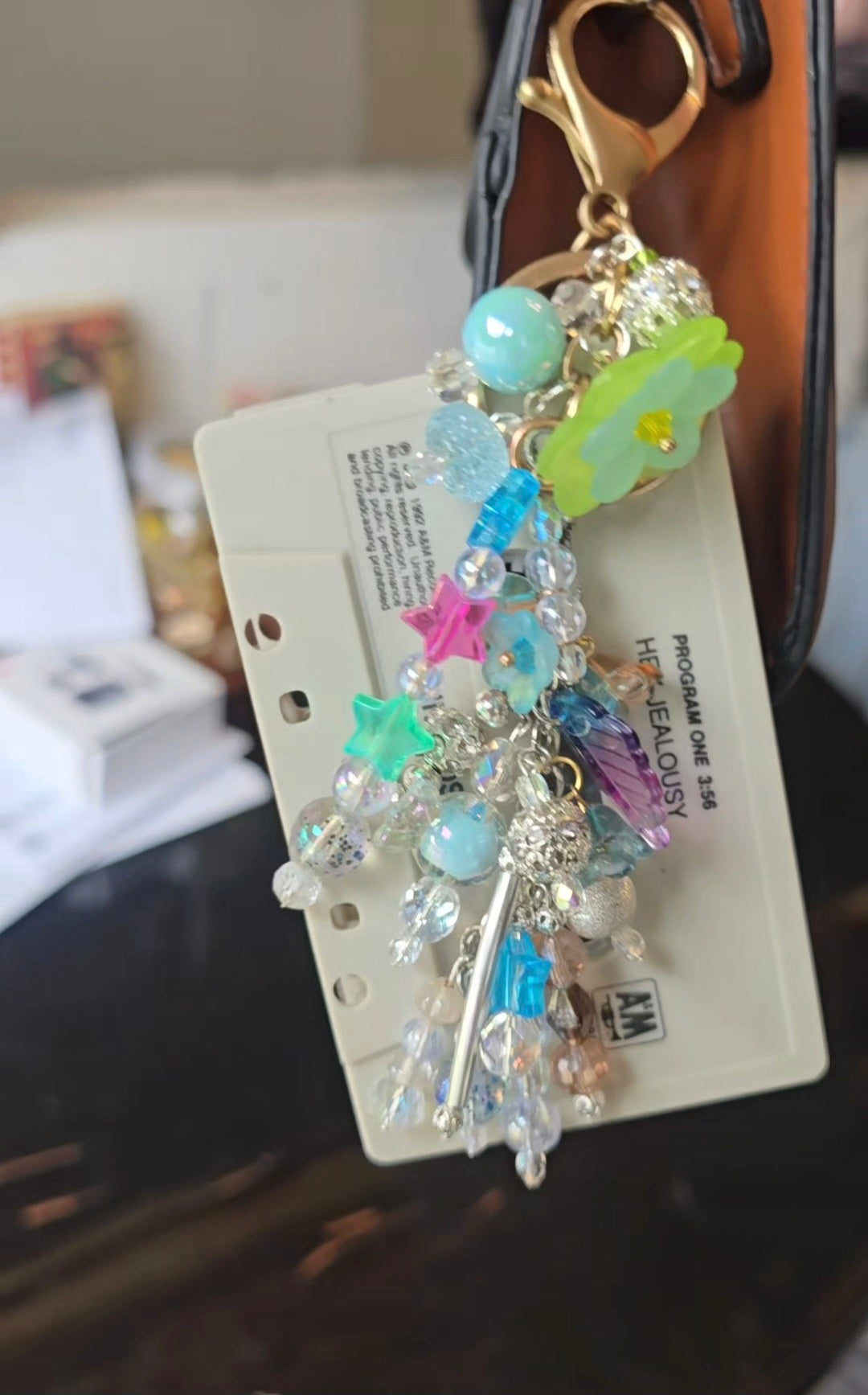 Mixtape Relics — "Hey Jealousy" Cassette Keychain / Purse Clip