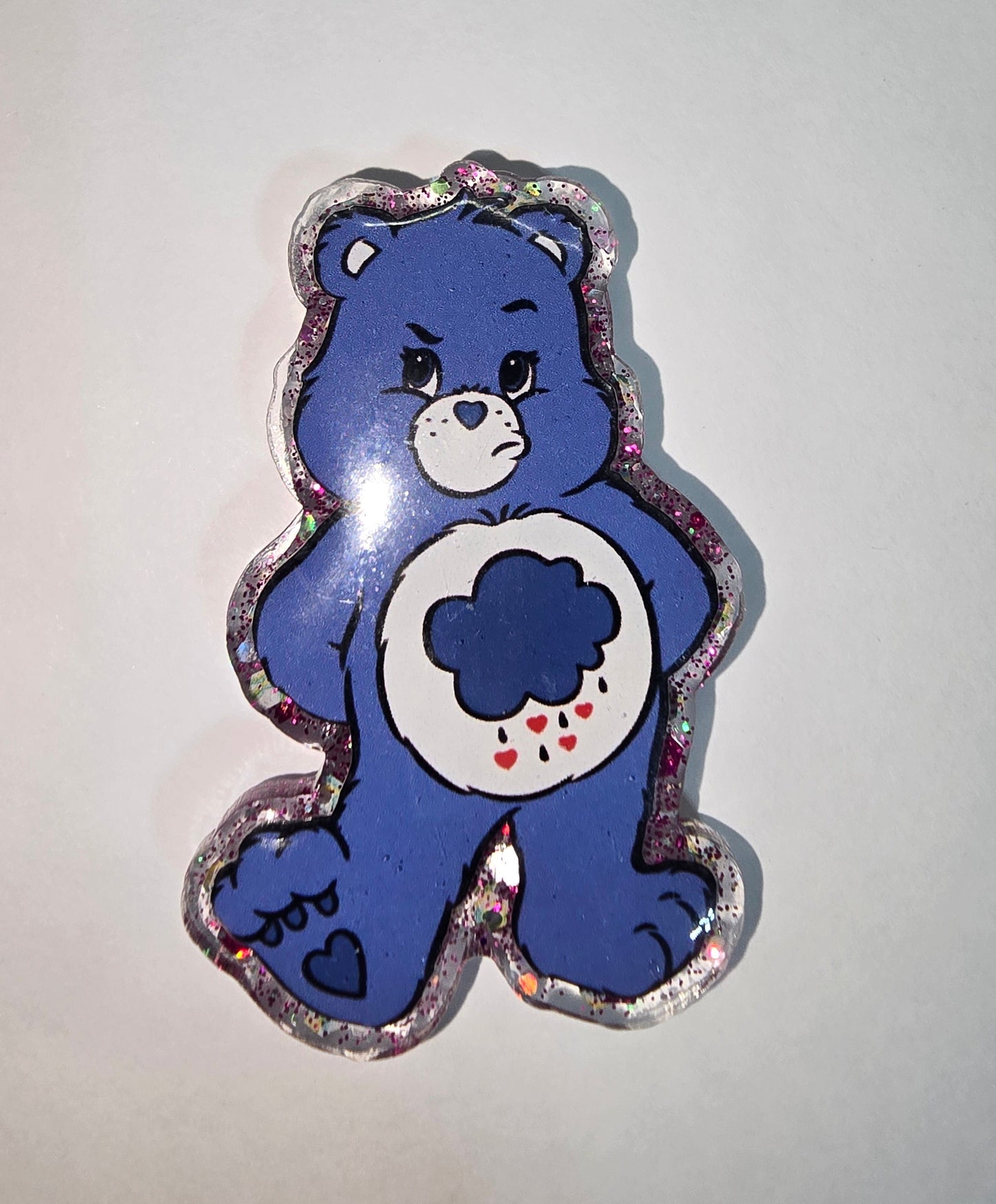 Badge Buddy- Grumpy Bear