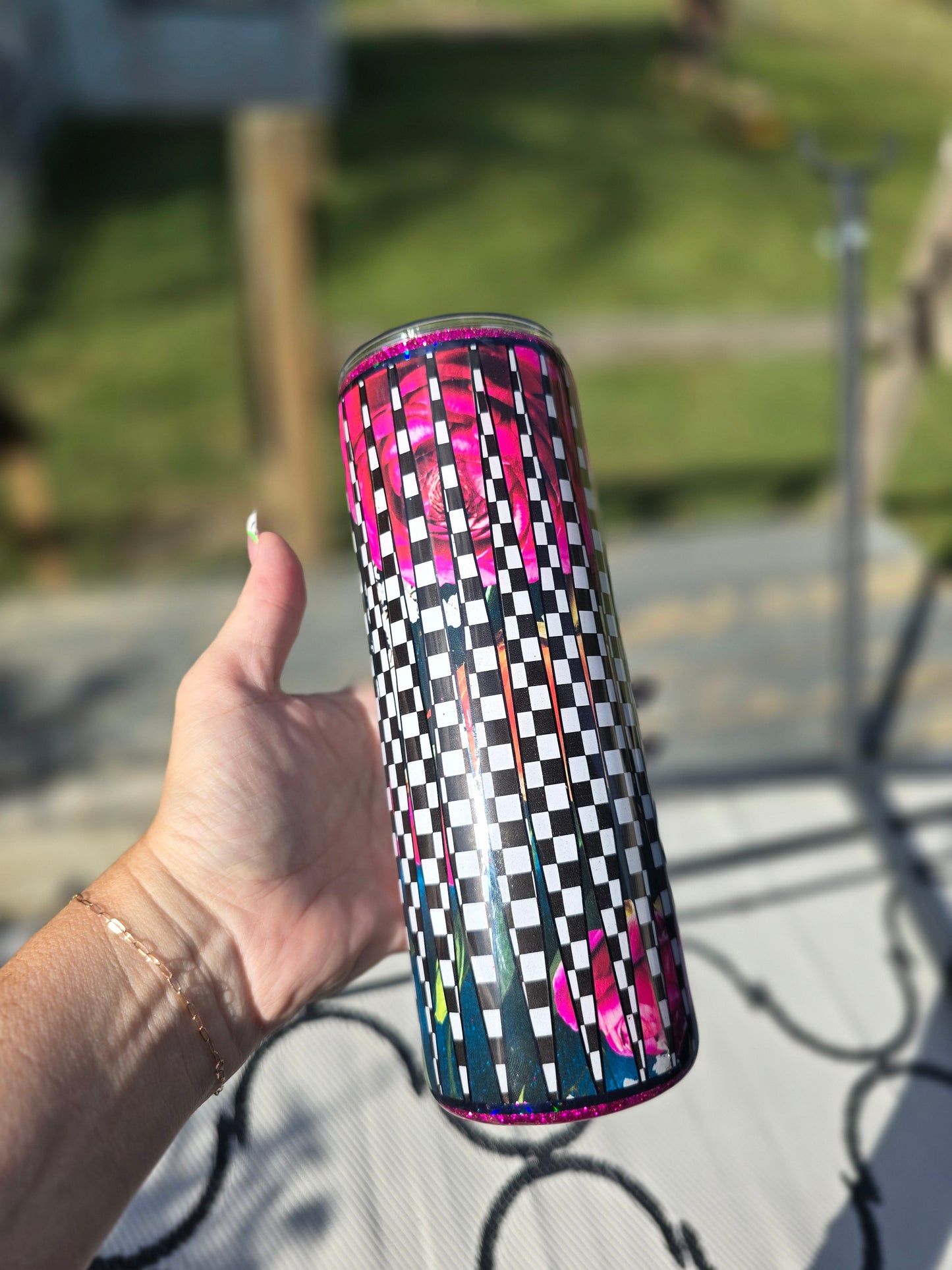 Tumbler- Live Wild Bloom Free