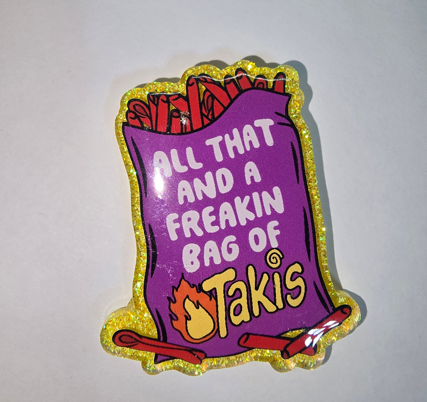 Badge Buddy- Takis