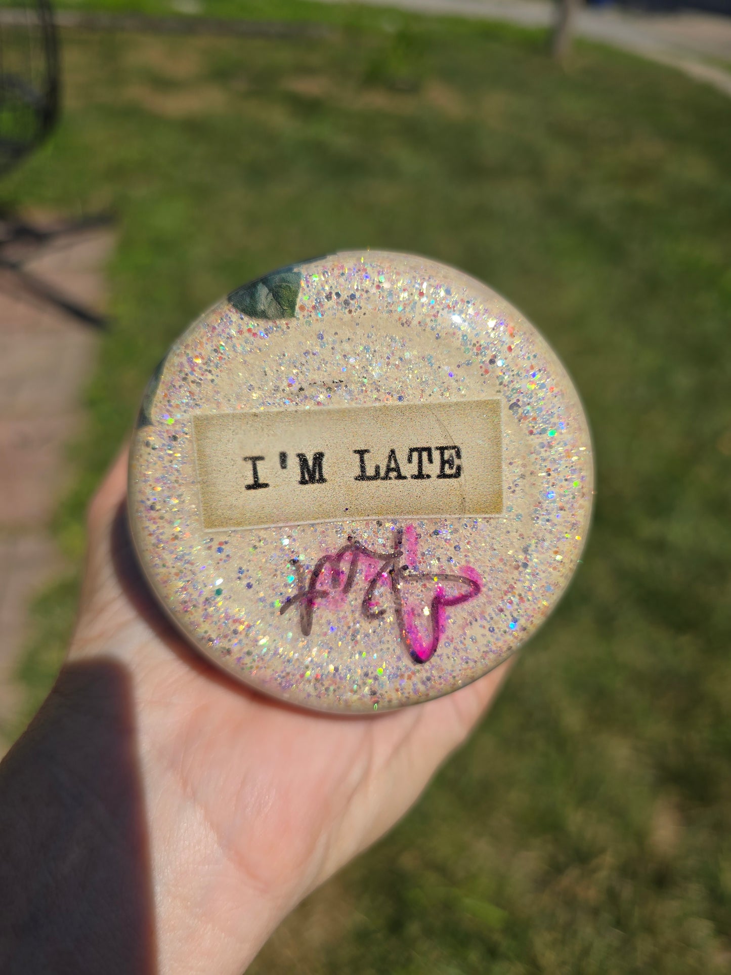 We're All Mad Here – Pastel Alice in Wonderland 20oz Skinny Tumbler