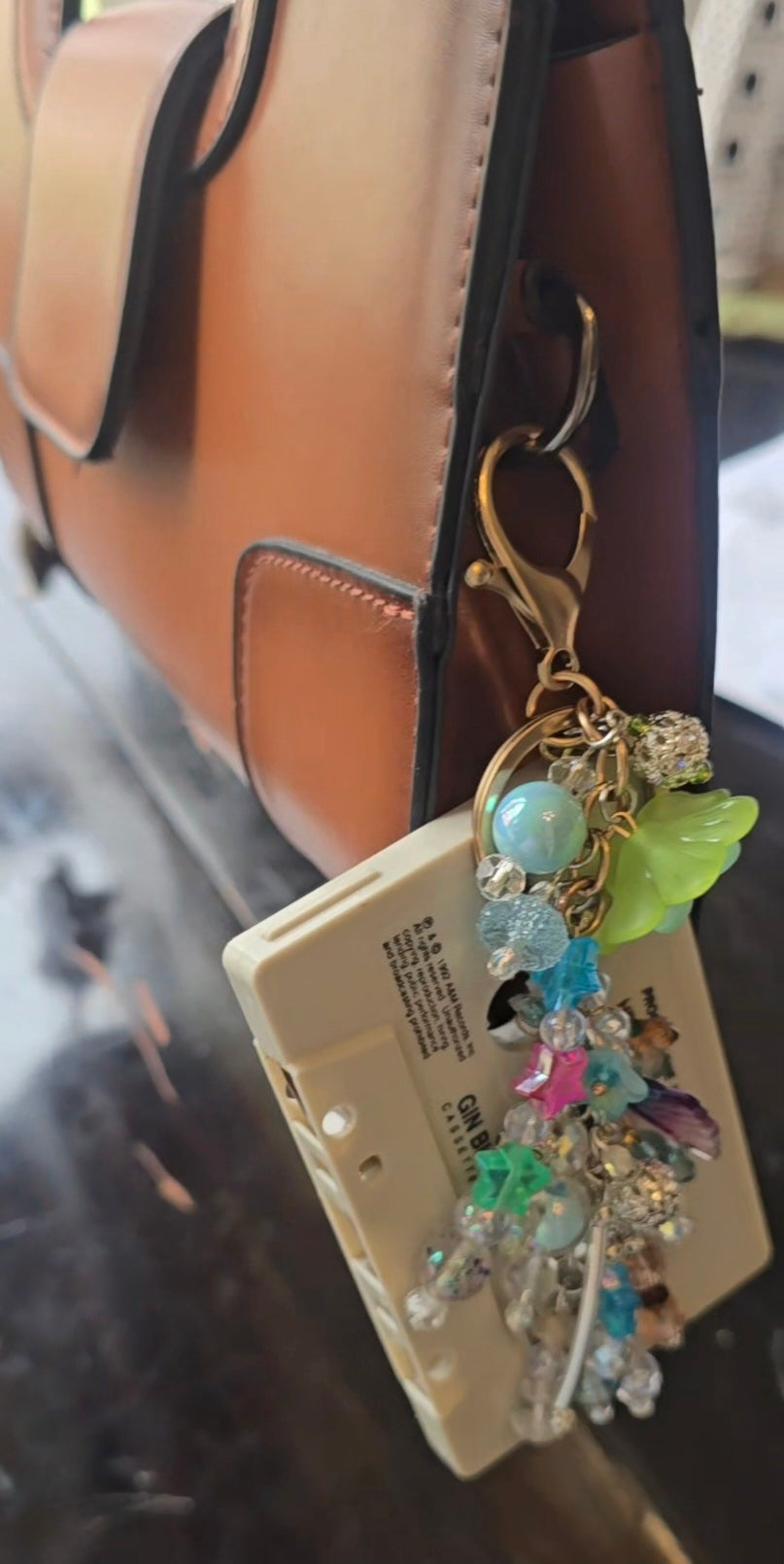 Mixtape Relics — "Hey Jealousy" Cassette Keychain / Purse Clip