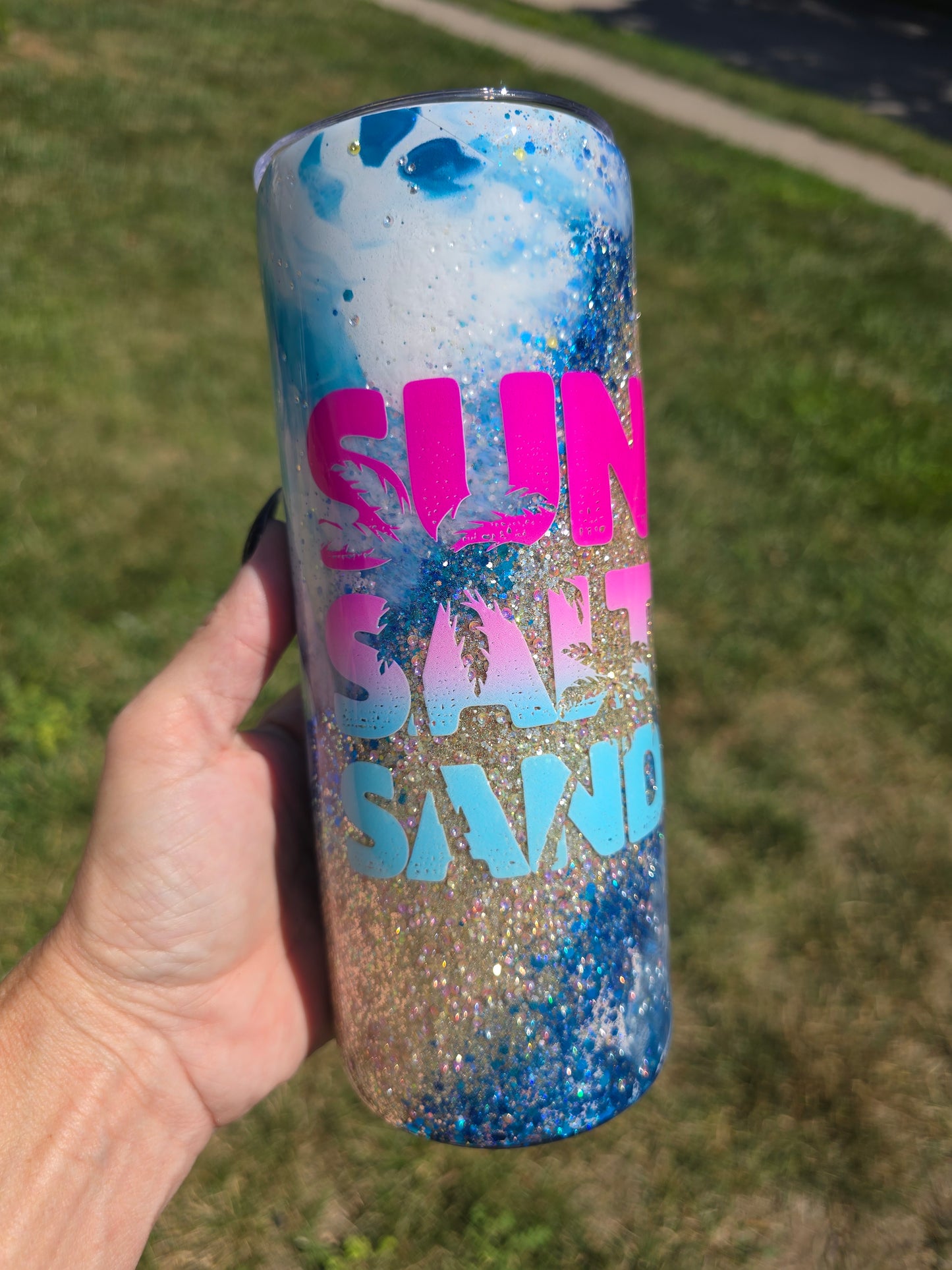 Sun, Salt & Sand 25oz Tumbler