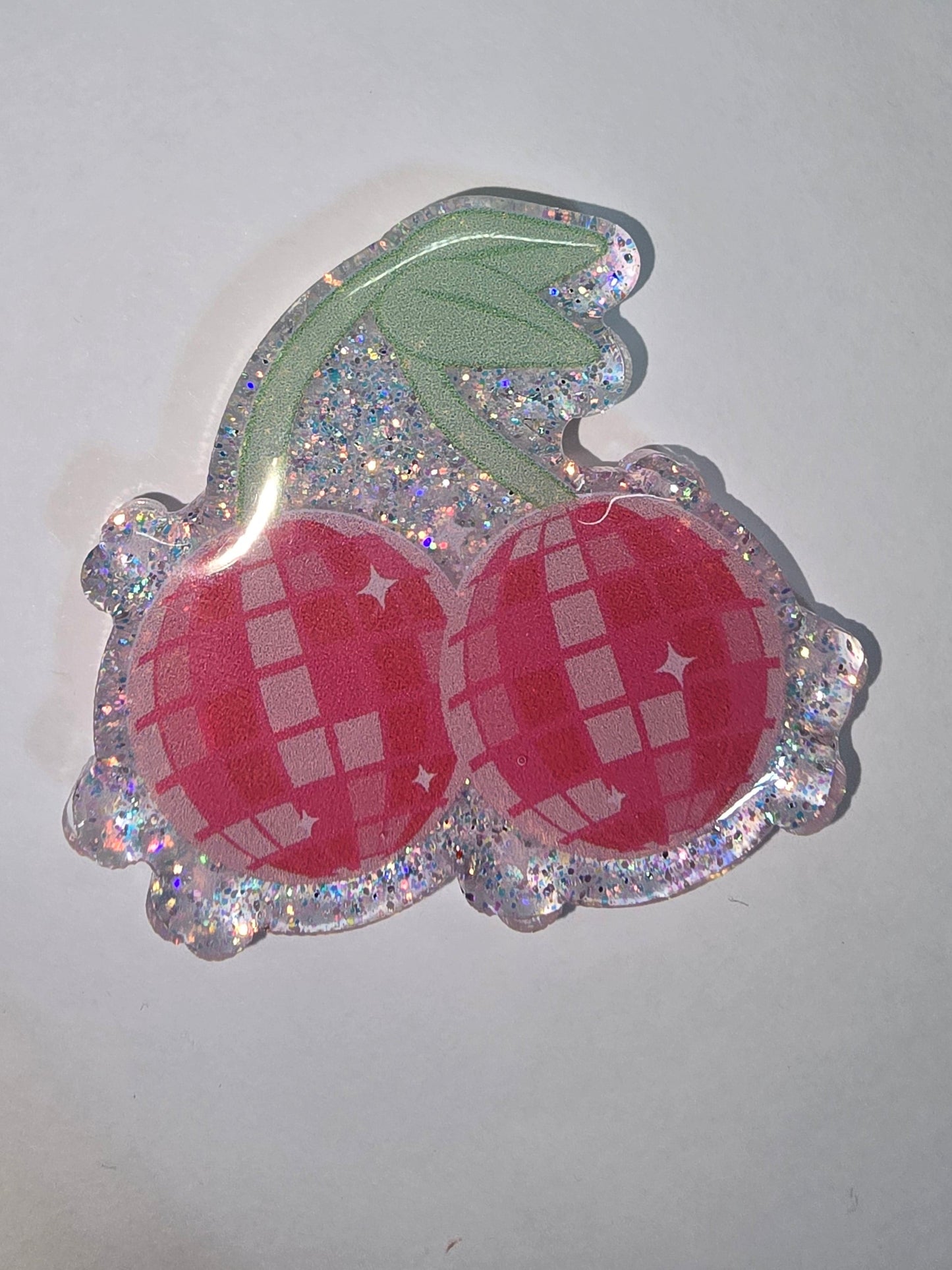 Badge Buddy- Disco Cherry