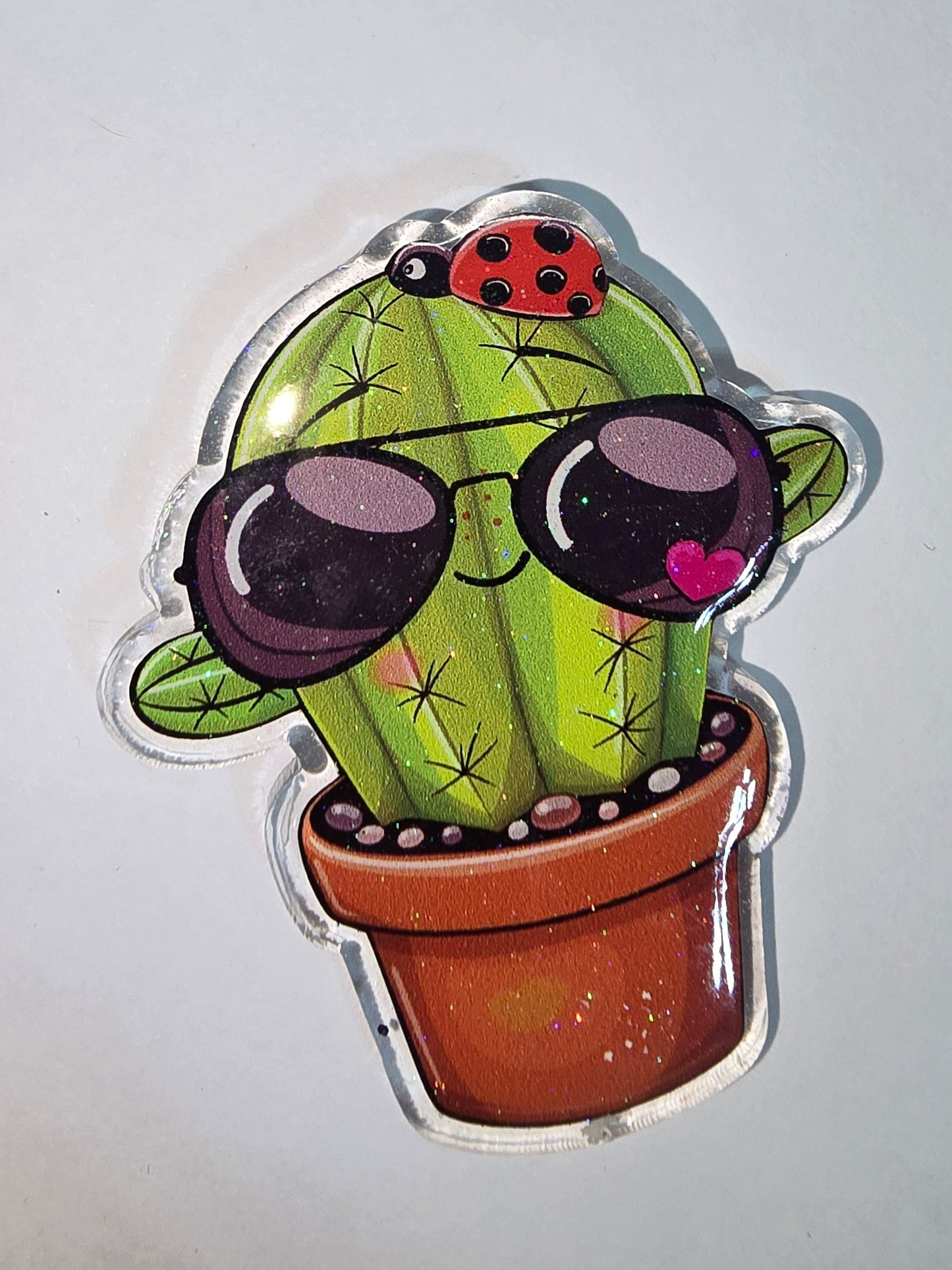 Badge Buddy- Cool Cactus