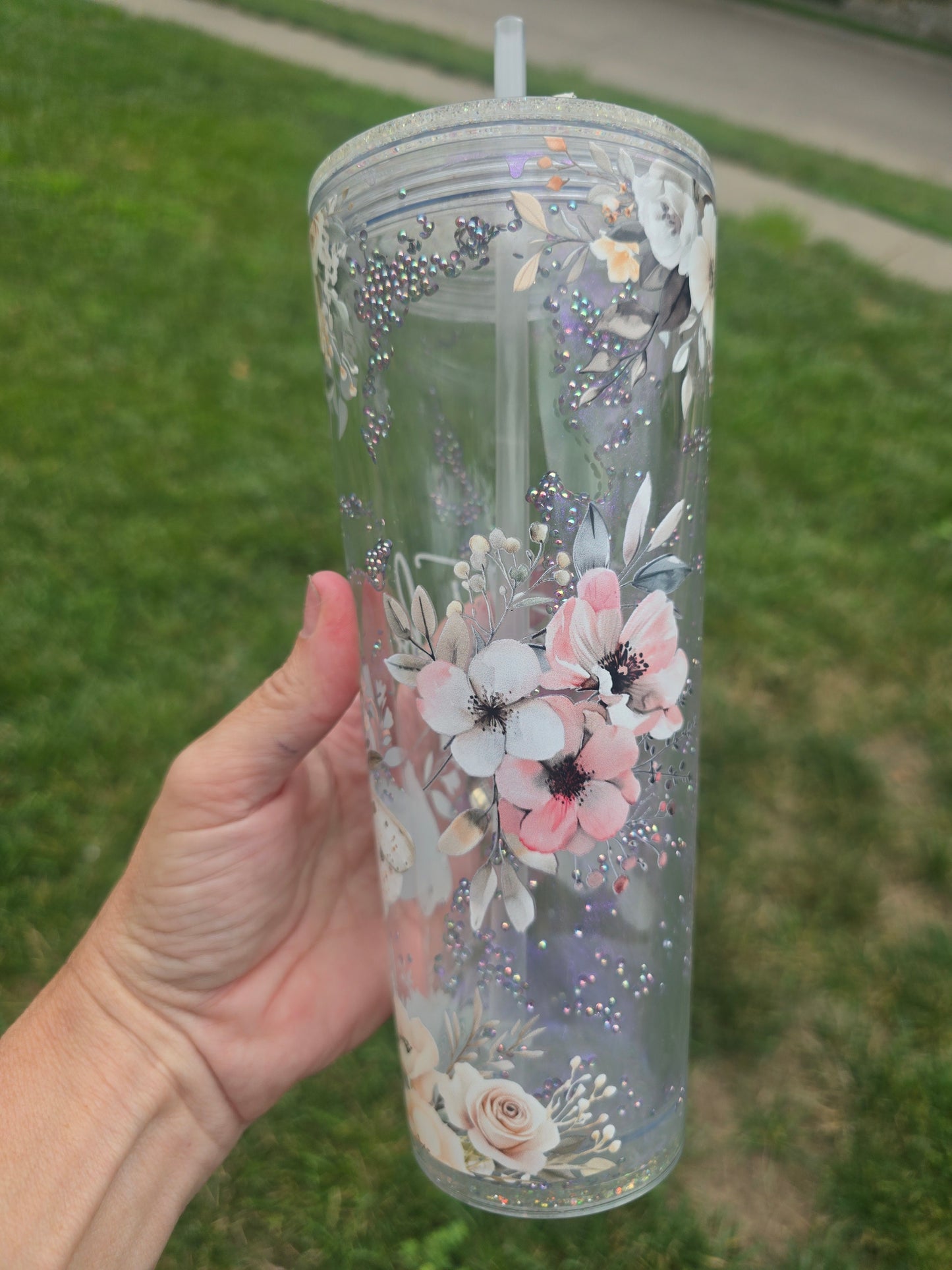 Just Be Mystic Snowglobe Tumbler ✨🪼