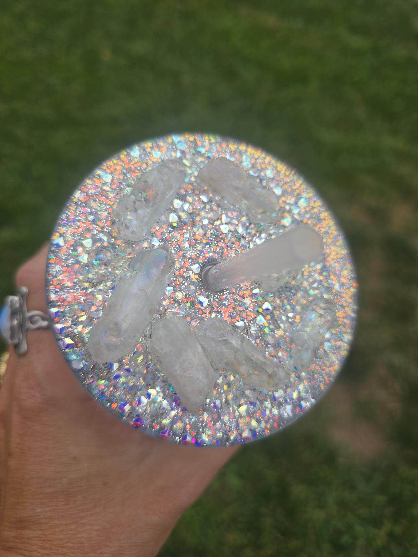 Just Be Mystic Snowglobe Tumbler ✨🪼