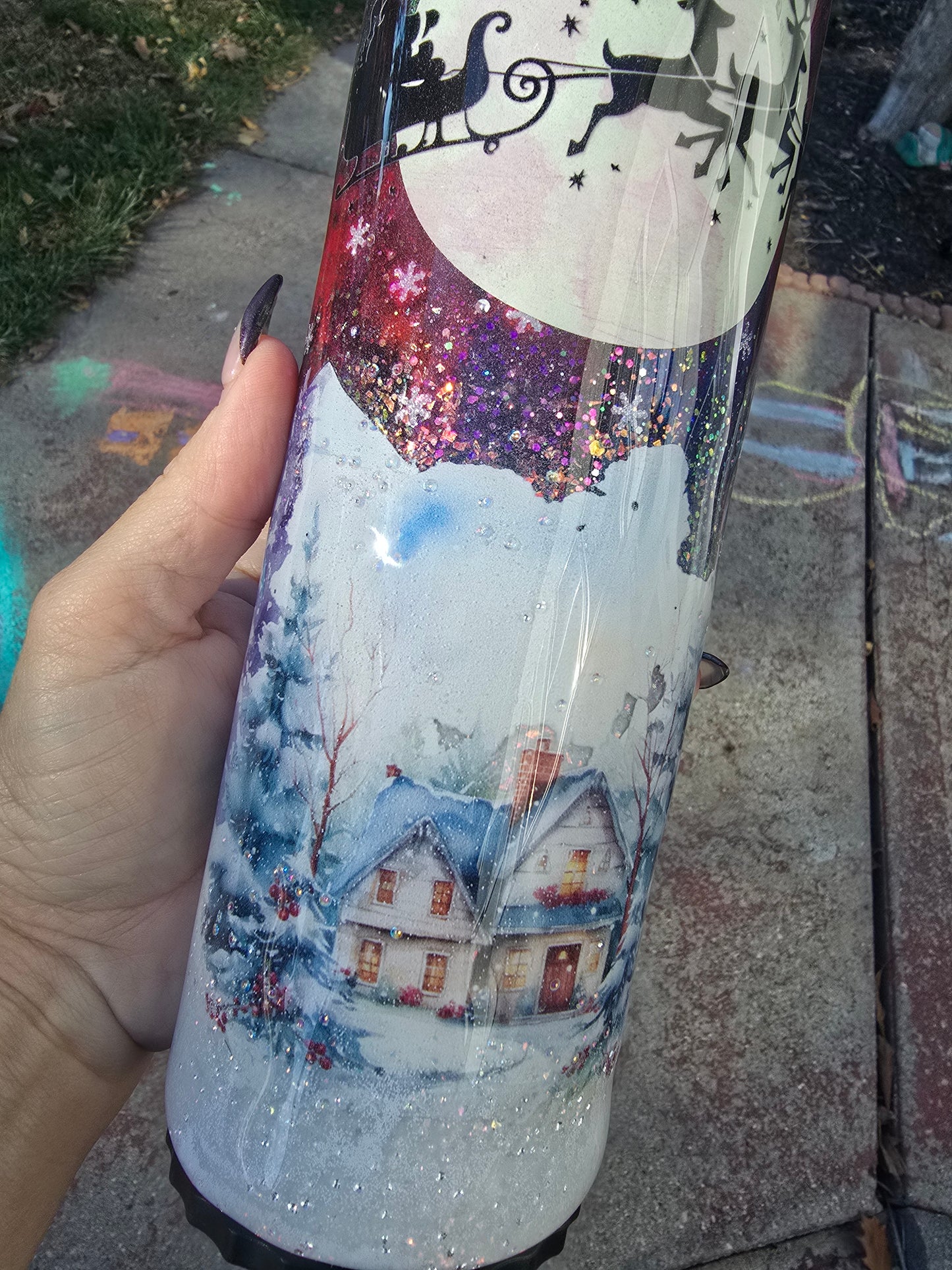 Santa & Reindeer Cup