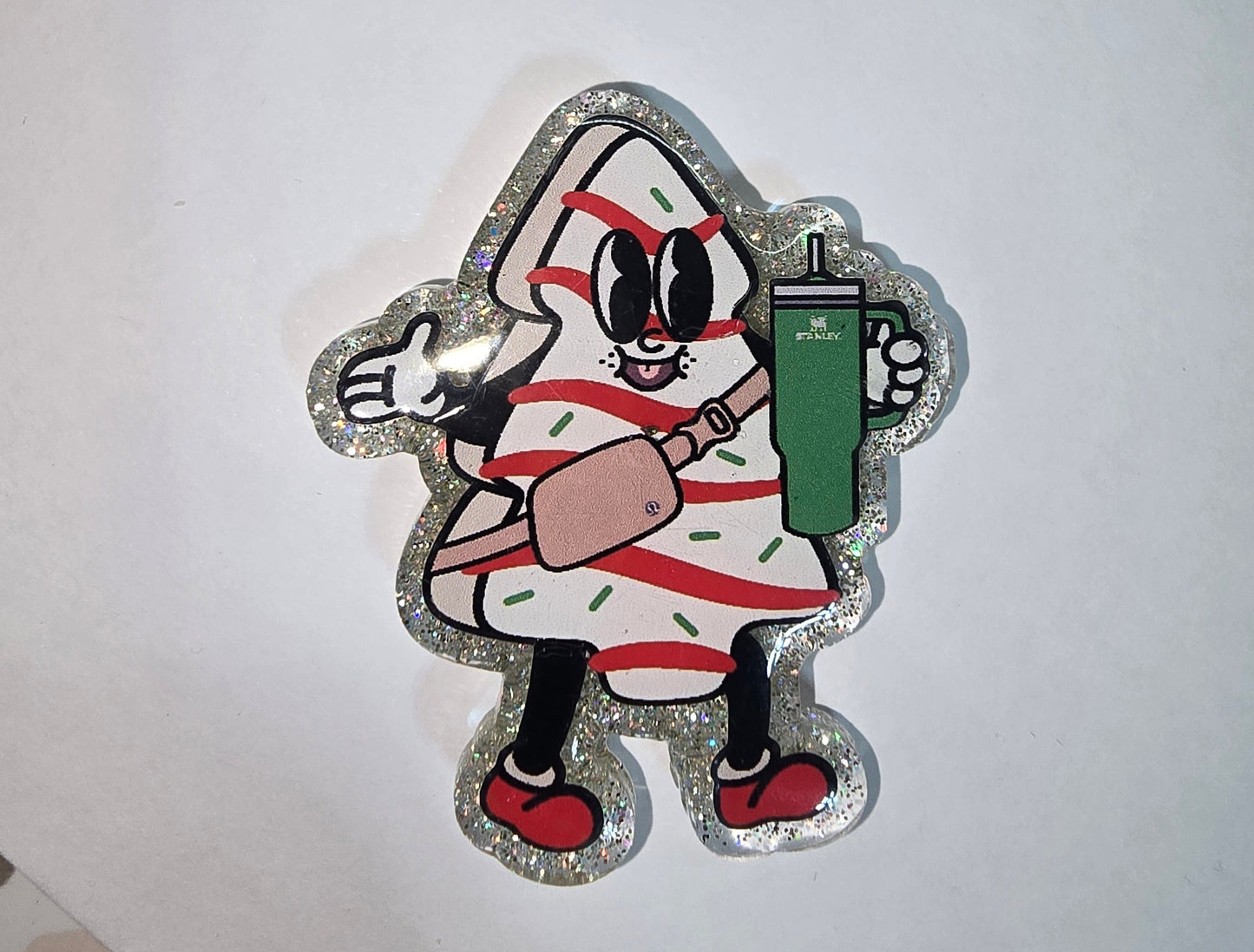 Badge Buddy- Xmas Tree Cake