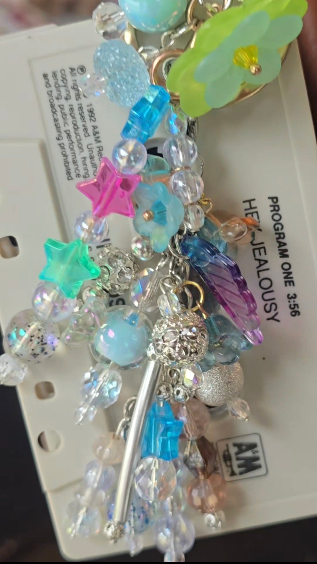 Mixtape Relics — "Hey Jealousy" Cassette Keychain / Purse Clip