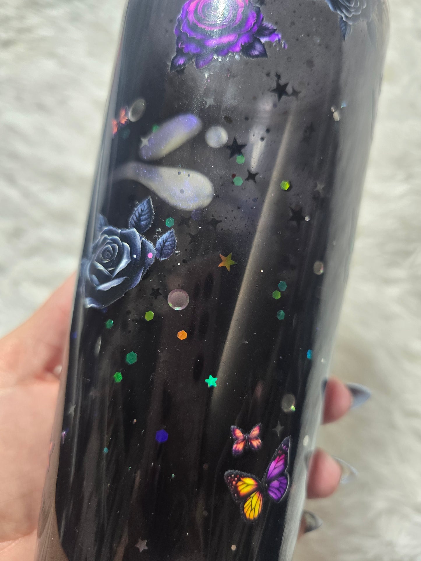 Mystic Owl Reverse Lava 24oz Snowglobe