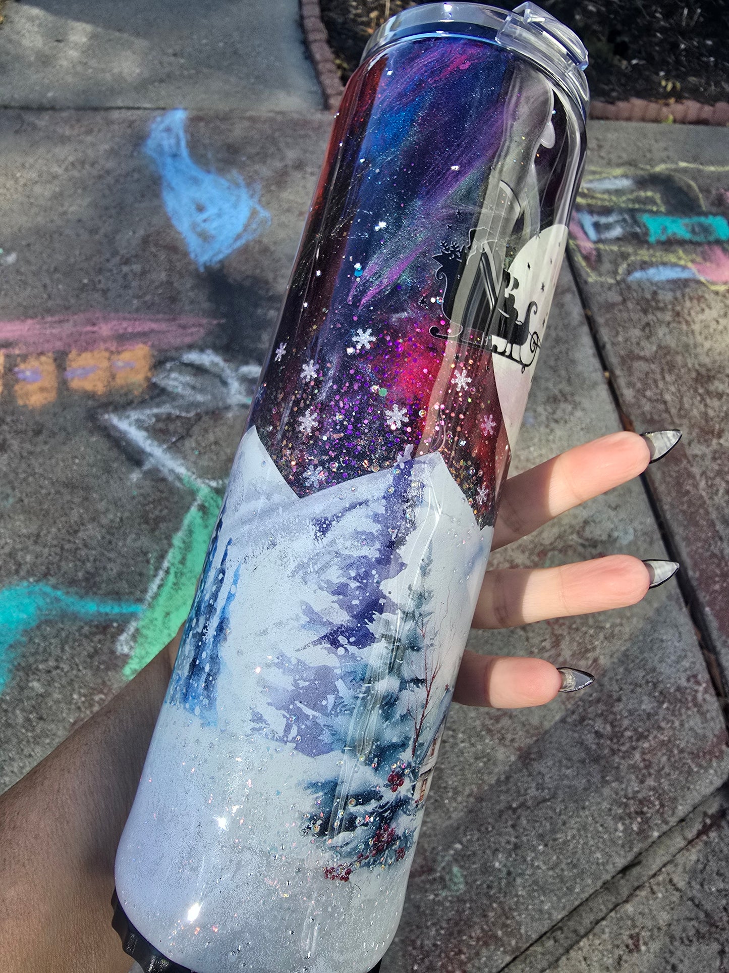 Santa & Reindeer Cup